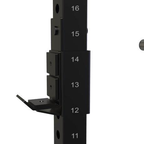 WLX-3400 Half Rack con 8 Barre in Acciaio per Elastici e Traliccio Multipresa Superiore Linea Toorx Professional - TIMESPORT24