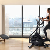 ERX-500 HRC ELLITTICA ELETTROMAGNETICA TOORX volano anteriore LINEA CHRONO LINE CON RICEVITORE WIRELESS + Iconsole App - volano 16 kg - peso max utente 130 kg - TIMESPORT24