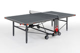 Tavolo Ping Pong Premium Outdoor Grigio cod.C-570E Garlando con 4 Racchette e 18 Palline In Omaggio - TIMESPORT24