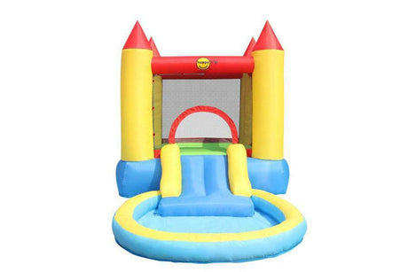 Gioco Gonfiabile Castello Con Piscina Art.9820 Mis.365 X 200 Cm Motore Incluso Offerta Giochi Gonfiabili In Vendita Su Timesport24 - TIMESPORT24