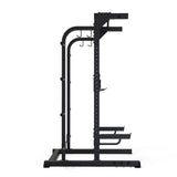 WLX-3400 Half Rack con 8 Barre in Acciaio per Elastici e Traliccio Multipresa Superiore Linea Toorx Professional - TIMESPORT24