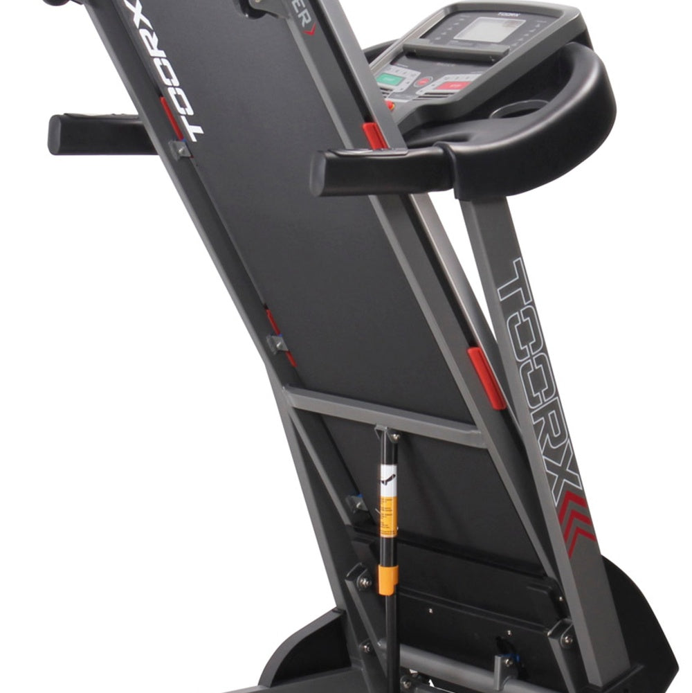 Racer Tapis Roulant Inclinazione Elettrica Toorx - Piano Corsa 132 X 43 Cm - Peso Max Utente 110 Kg - Velocita' 16 Km/h Motore 2hp Tappeto Elettrico Palestra - TIMESPORT24