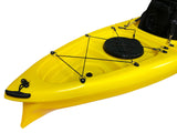 CANOA 1 POSTO ACQUAPRIMA BIG MAMA KAYAK - KAYAK DA 310 CM + 2 GAVONE + 1 SEGGIOLINO (PACK 2) - ARANCIONE