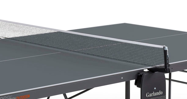 Tavolo Ping Pong Champion Outdoor Grigio cod.C-470EG Garlando con 4 Racchette e 18 Palline In Omaggio - TIMESPORT24