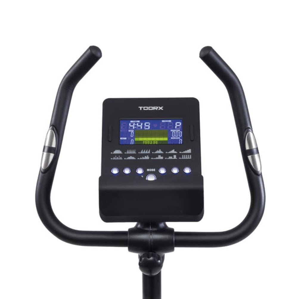Brx-100 Hrc Cyclette Elettromagnetica Toorx Chrono Line Con Ricevitore Wireless - Volano 12 Kg - Peso Utente 150 Kg Gym Bike Bici da Camera cod. BRX-100 - TIMESPORT24