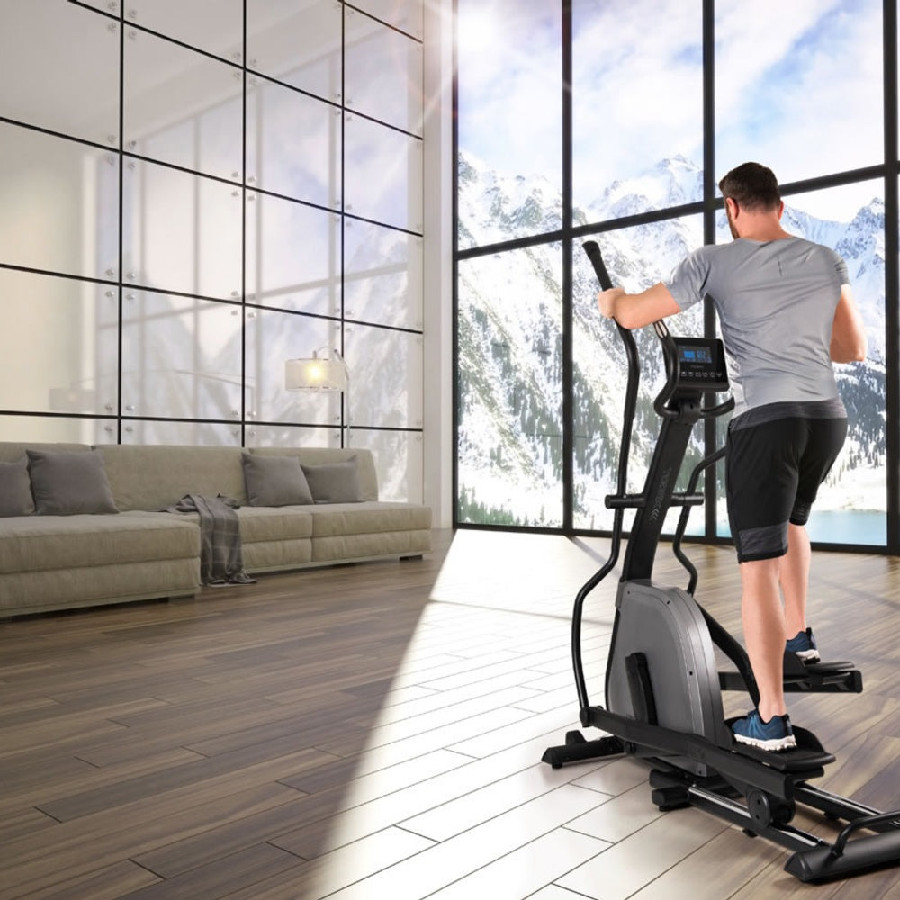 Erx-3500 Hrc Ellittica Linea Chrono Professionale Toorx A Volano Anteriore Ergometro Con Ricevitore Wireless + App Ready Volano 20 Kg - Peso Max Utente 160 Kg - Normativa En20957 S - TIMESPORT24