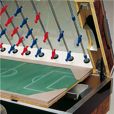 Calciobalilla da bar Coperto con Aste Rientranti e gettoniera Garlando con 50 Palline in Omaggio A-7RARCVS - TIMESPORT24