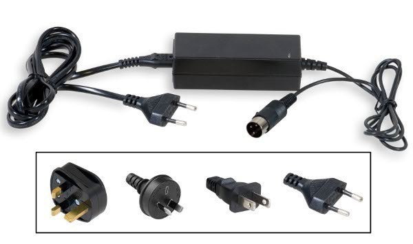 Art.828 - RECHARGEABLE BATTERY 12V/7Ah with connectors + Art.169 - BATTERY CHARGER 100-240V/13.8Vdc 1.5A For battery art.828 Weight: 0.32kg. 