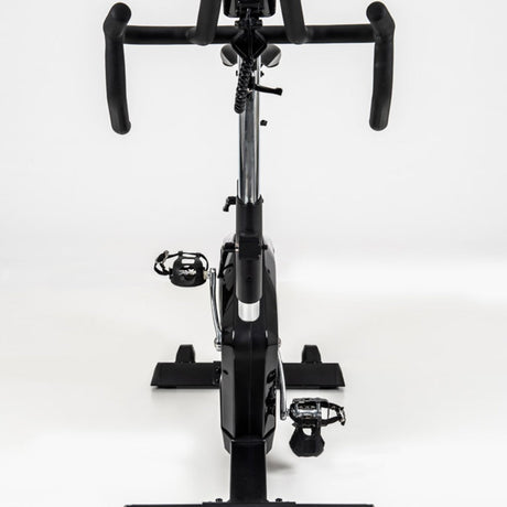 Gym Bike Elettromagnetica SRX-3500 HRC Volano Posteriore - Scatto Libero - Ricevitore Wireless e Fascia Cardio Inclusa -APP Ready- Linea Toorx Chrono PRO Line - TIMESPORT24