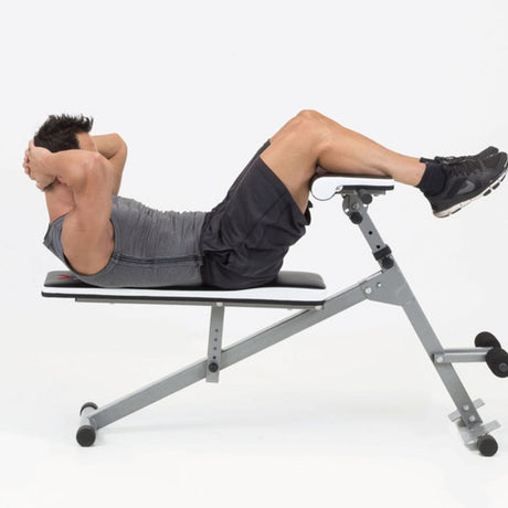 Panca per Hyperextension con Panca Piana e Inclinabile Multiuso WBX-40 MULTI FIT Richiudibile Linea Toorx - TIMESPORT24