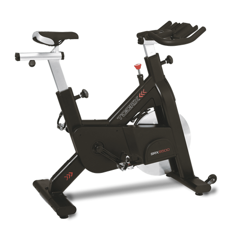 Gym Bike Indoor Cycle SRX 9500 Linea Toorx Trasmissione a cinghia Volano 24 kg Peso massimo utilizzatore 150 Kg bike da spinning - TIMESPORT24