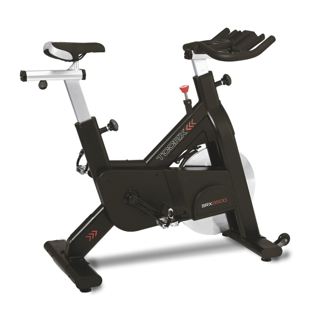 Gym Bike Indoor Cycle SRX 9500 Linea Toorx Trasmissione a cinghia Volano 24 kg Peso massimo utilizzatore 150 Kg bike da spinning - TIMESPORT24