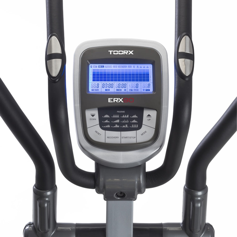 Ellittica Elettromagnetica ERX-90 HRC Linea Toorx Massa volanica peso 14 kg Peso massimo utilizzatore 120 kg - TIMESPORT24