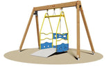 Swing for the disabled GRENOBLE COD.1030 A GIOCHIPARK En 1176 TUV certified 