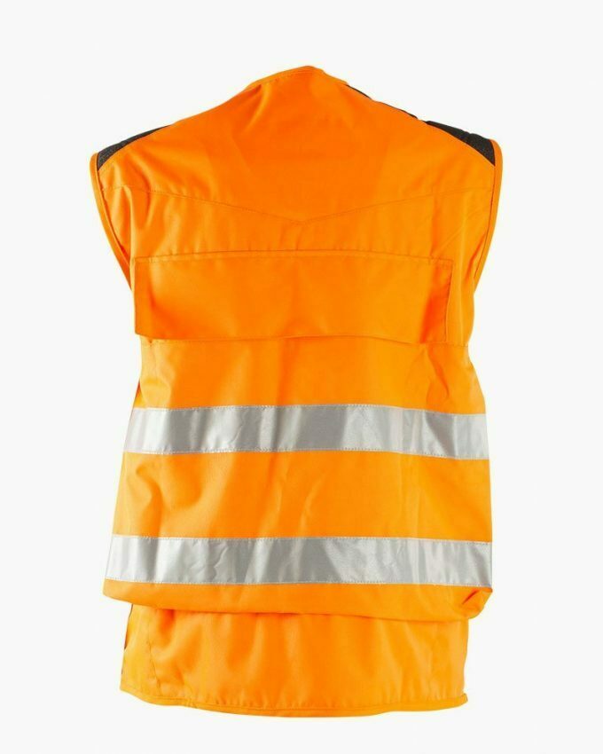 Bs802 Sicur Man Technical Hunting Vest in Cordura High Visibility Bitrabi Size L 