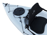 Canoa 1 posto Privat 2.0 Fishing Big Mama Kayak monoposto da pesca 295 cm + 2 gavoni + 3 portacanne + 1 pagaia + 1 seggiolino(FULL PACK) - ROSSO