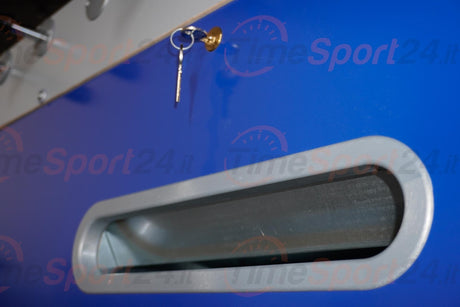 CALCIOBALILLA DA BAR GARLANDO CHALLENGE ASTE USCENTI PIANO GIOCO IN VETRO CON GETTONIERA + 50 palline in omaggio - TIMESPORT24