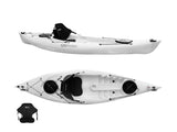 Kayak monoposto Privat 2.0 Big Mama Kayak canoa da 295 cm + 2 gavoni + 1 seggiolino (PACK 2) - GRANIT