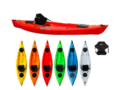 KAYAK MONOPOSTO PRIVAT 2.0 BIG MAMA KAYAK - CANOA DA 295 CM + 2 GAVONI + 1 SEGGIOLINO (PACK 2) - TIMESPORT24