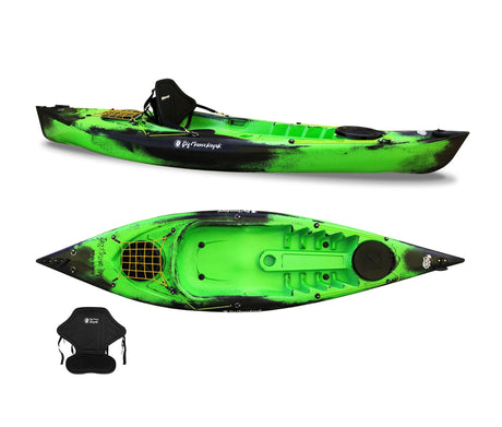 KAYAK MONOPOSTO PRIVAT 2.0 LIMITED EDITION BIG MAMA KAYAK - CANOA DA 295 CM + 2 GAVONI+ 1 SEGGIOLINO (PACK 2) - TIMESPORT24