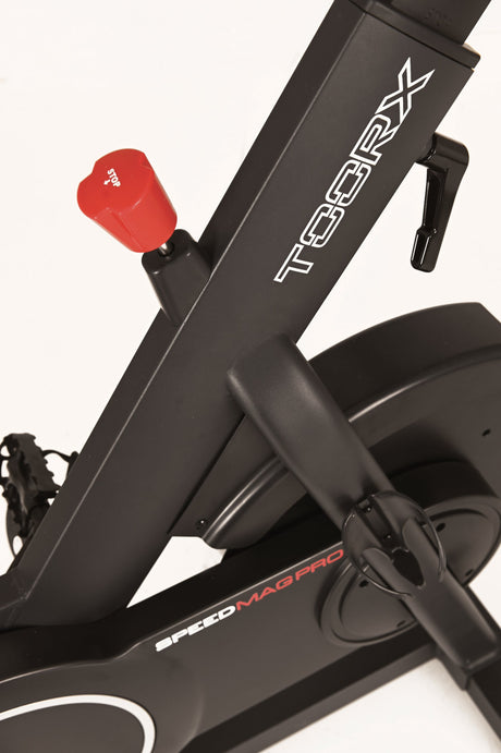 Gym Bike SRX-SPEED MAG PRO con Sistema Frenante Magnetico Ricevitore Wireless e fascia cardio inclusa APP READY 3.0 compatibile con ZWFIT e Kinomap TOORX - TIMESPORT24