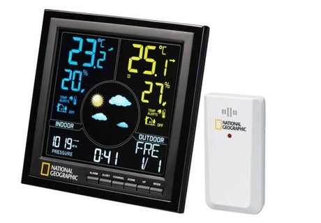 Stazione Meteo Wireless con Display a Colori National Geographic NG-9070600 - TIMESPORT24