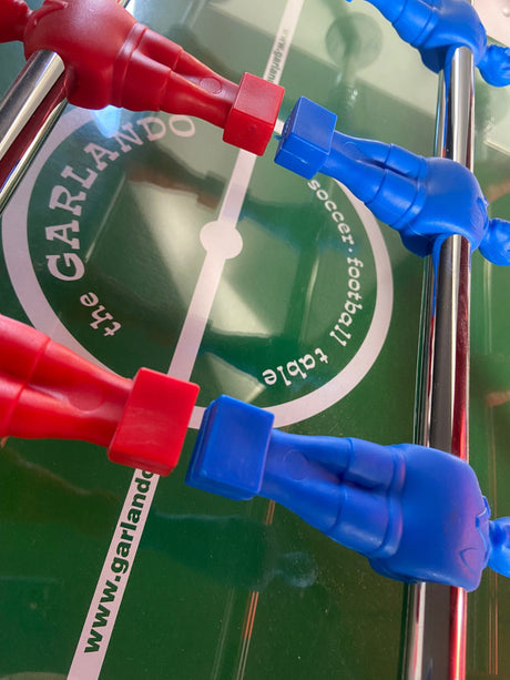 Calciobalilla da bar Maracanà WHITE con Gettoniera e Aste Uscenti- biliardino Garlando con 10 Palline in Omaggio - TIMESPORT24