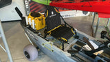 carrello retrattile integrabile per Triken 330 Big Mama Kayak, incluse ruote da sabbia - TIMESPORT24