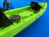 MOJITO BIG MAMA KAYAK canoa con 2 + 1 Posti, 380 Cm + 2 Gavoni + 2 ruote integrate + 2 Pagaie + 2 Seggiolini (FULL PACK) - TIMESPORT24