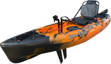 PEDAL KAYAK DIVIDEABLE INTO 2 WITH BIG MAMA START S300 FINS color ORANGE 