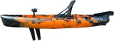 PEDAL KAYAK DIVIDEABLE INTO 2 WITH BIG MAMA START S300 FINS color ORANGE 