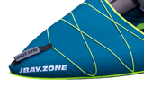 Kayak Fluo - Lunghezza 335cm + Pagaia Alluminio + Sacca Standard + Pompa + Seduta Gonfiabile Linea Jbay.zone - TIMESPORT24