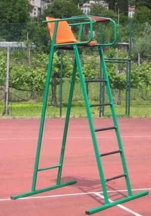 At1580 Seggiolone Verniciato/zincato Per Arbitro Gioco Tennis - TIMESPORT24