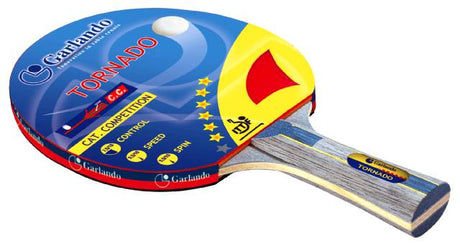 Racchetta Tennis Tavolo- Ping Pong Garlando Tornado 6 Stelle Approvata da ITTF cd.2C4-1117 - TIMESPORT24