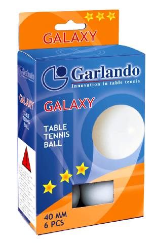 Confezione 6 Palline Ping Pong Galaxy 3 Stelle Tennis Tavolo Garlando cd.2C4-119 - TIMESPORT24