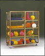 Ag224/6 Armadio In Rete Zincato Con Ruote E Maniglioni Cm.140x60x150 H. cod.Ag224/6 - TIMESPORT24