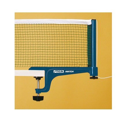 Set Rete + Tendi-Rete Match con fissaggio a Morsetto da Ping Pong adatto a Tutti i Modelli di tennis Tavolo Stiga cd. 2C4-540 - TIMESPORT24