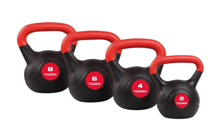 Kettlebell - 2 kg. Rivestita in Pvc Linea Toorx KRP-2 - TIMESPORT24