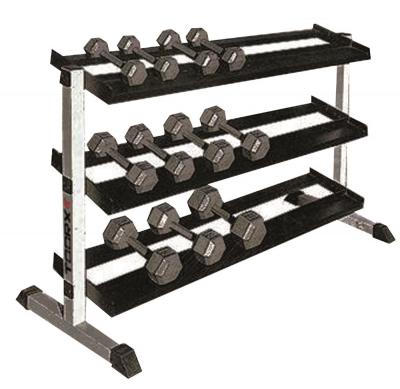 Rastrelliera Porta Manubri a 3 Ripiani Linea Toorx RPM-3R - TIMESPORT24