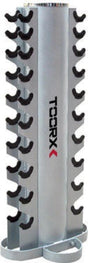 Rastrelliera Porta Manubri a Colonna (10 Coppie da 1 a 10 kg) Linea Toorx - TIMESPORT24