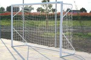 Af1514/2 Coppia Di Porte Minicalcio In Acciaio Trasportabili M. 4 X 2 Certificata En749
