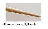 Sbarra Danza Di Pino Melis 40 Mm Di Diametro - Lunghezza 1,5 Metri Cod.30591421 Dinamica Ballet - TIMESPORT24