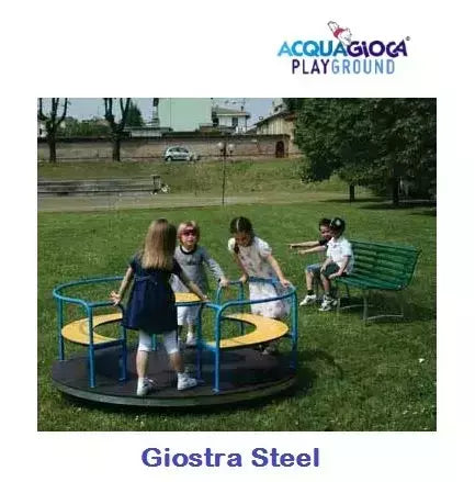 Giostra Steel Da Fissare A Terra Acquagioca En 1176 Certificata Tuv - TIMESPORT24