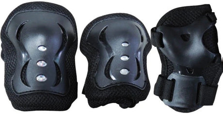 Set di Protezioni JUNIOR Nero Peso utilizzatore da 25 a 50 kg. Nextreme - TIMESPORT24