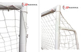 Porta da calcio regolamentare a tubi maggiorati da 50 mm mod. ULTRA BIG CHAMP misure regolamentari 3 x 2 metri - BIGAMMA - TIMESPORT24