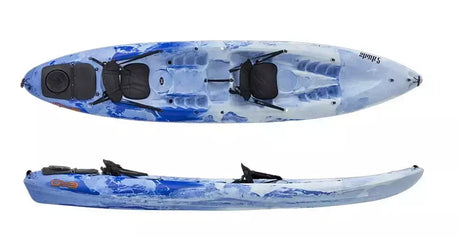 Exo Shark 2 Sport Kayak 2 + 1 Posti 410 Cm Cod.aa0002502 + 2 Seggiolini (schienale + Seduta)