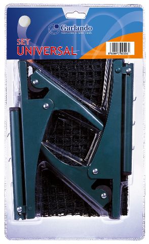 Set Rete + Tendi-Rete Universal da Ping Pong adatto a Tutti i Modelli di Tennis Tavolo Garlando cd.2C4-144 - TIMESPORT24