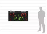Tabellone Segnapunti Multisport - Pallacanestro, Pallavolo, Calcio A 5, Pallamano, Pallanuoto,ping Pong, Pugilato, Adatto In Piccoli Palazzetti Sportivi. Omologato Fiba, Livello 3. Cod.fc50h2 - TIMESPORT24