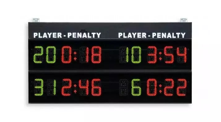 Tabellone Per La Visualizzazione Di 2 Tempi Di Penalità Per Squadra Fs-140 Art.244 Indicato Per Hockey, Pallamano, Pallanuoto,calcio A 5 - TIMESPORT24
