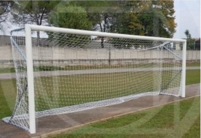 Af1514/2 Coppia Di Porte Minicalcio In Acciaio Trasportabili M. 4 X 2 Certificata En749